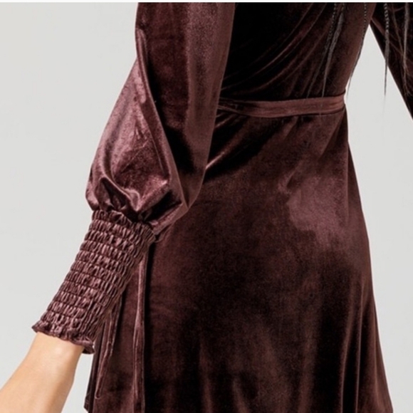 BLUE RAIN small wrap dress - Picture 4 of 4